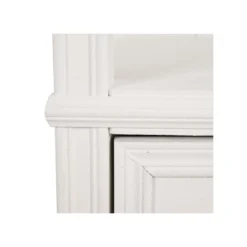 Bibliothèque 3 étagères 2 Tiroirs Bois Blanc - CHANTALE 11 Bibliothèque 3 étagères 2 Tiroirs Bois Blanc - CHANTALE -Pas Cher Mobiliora Magasin bibliotheque 17627669