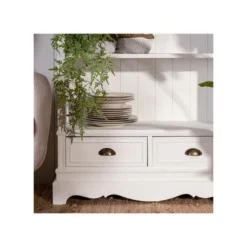 Bibliothèque 3 étagères 2 Tiroirs Bois Blanc - CHANTALE 13 Bibliothèque 3 étagères 2 Tiroirs Bois Blanc - CHANTALE -Pas Cher Mobiliora Magasin bibliotheque 17627673