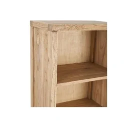 Bibliothèque 3 étagères 2 Tiroirs Bois Massif Clair - LAINA 11 Bibliothèque 3 étagères 2 Tiroirs Bois Massif Clair - LAINA -Pas Cher Mobiliora Magasin bibliotheque 17627777