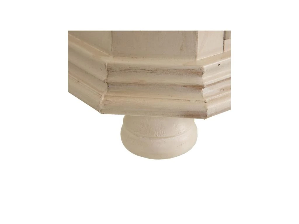 Bibliothèque 3 étagères 2 Tiroirs Bois/Crème - CAMILLE 6 Bibliothèque 3 étagères 2 Tiroirs Bois/Crème - CAMILLE – Image 4