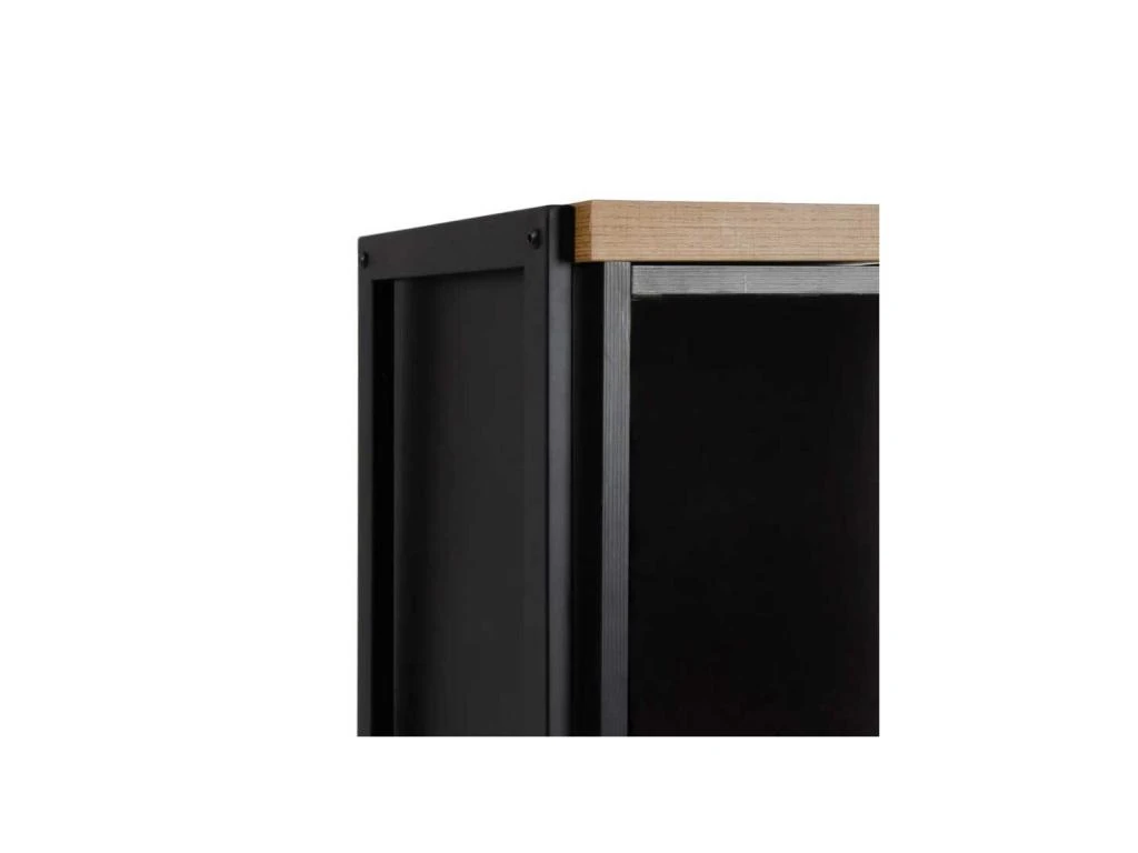 Bibliothèque 5 étagères Bois/Métal - LOUISA 6 Bibliothèque 5 étagères Bois/Métal - LOUISA – Image 4