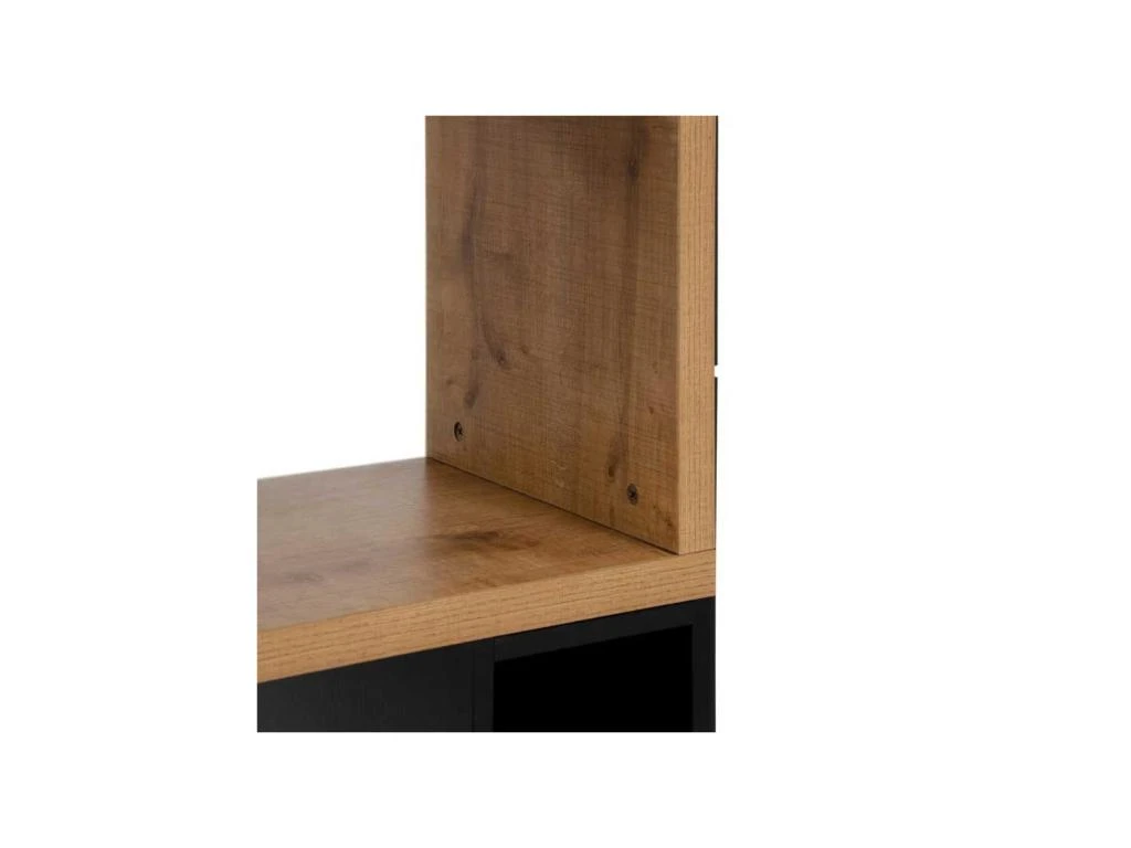 Bibliothèque 5 étagères Bois/Métal - LOUISA 7 Bibliothèque 5 étagères Bois/Métal - LOUISA – Image 5