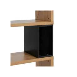 Bibliothèque 5 étagères Bois/Métal - LOUISA 13 Bibliothèque 5 étagères Bois/Métal - LOUISA -Pas Cher Mobiliora Magasin bibliotheque 18001585