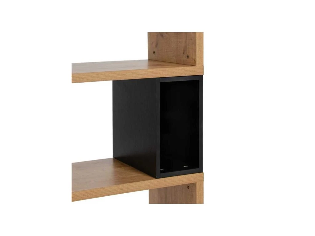 Bibliothèque 5 étagères Bois/Métal - LOUISA 8 Bibliothèque 5 étagères Bois/Métal - LOUISA – Image 6