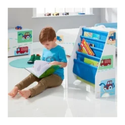 Bibliotheque Enfant Vehicule Garcon HelloHome - Worlds Apart -Pas Cher Mobiliora Magasin bibliotheque 19381879
