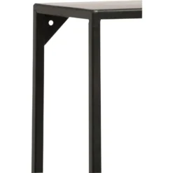 Bibliothèque Murale Metal Noir Black Rock 12 Bibliothèque Murale Metal Noir Black Rock -Pas Cher Mobiliora Magasin bibliotheque 21119277