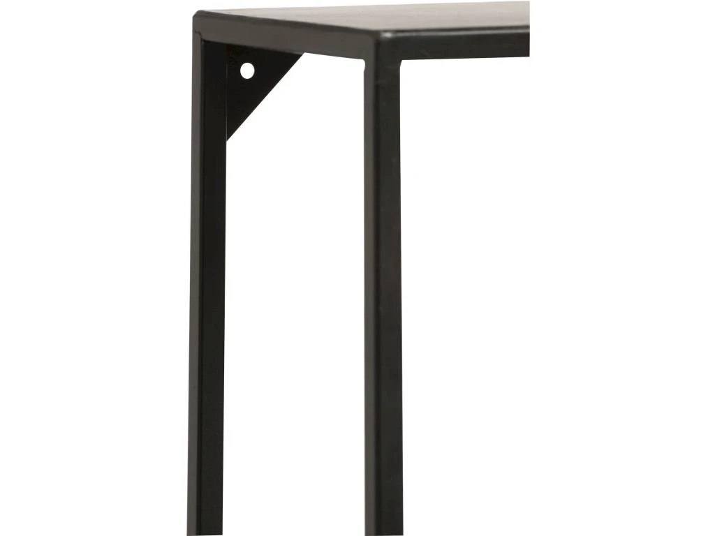 Bibliothèque Murale Metal Noir Black Rock 7 Bibliothèque Murale Metal Noir Black Rock – Image 5