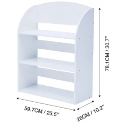 Fantasy Fields - Plain Kids 3 Shelf Bibliothèque - Blanc 8 Fantasy Fields - Plain Kids 3 Shelf Bibliothèque - Blanc -Pas Cher Mobiliora Magasin bibliotheque 21286243