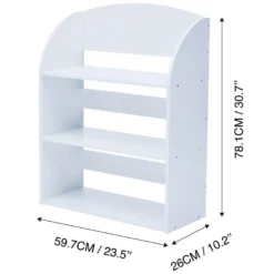 Fantasy Fields - Plain Kids 3 Shelf Bibliothèque - Blanc 9 Fantasy Fields - Plain Kids 3 Shelf Bibliothèque - Blanc -Pas Cher Mobiliora Magasin bibliotheque 21286245