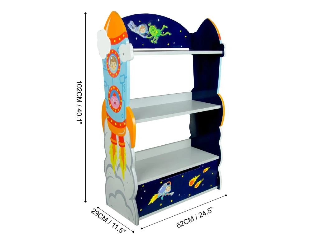 Bibliothèque En Bois Pour Enfant Outer Space Fantasy Fields TD-12220A 5 Bibliothèque En Bois Pour Enfant Outer Space Fantasy Fields TD-12220A – Image 3
