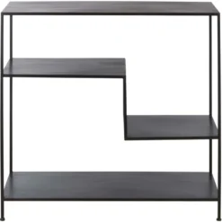 Bibliothèque Metal Noir Billeroy -Pas Cher Mobiliora Magasin bibliotheque 21300003