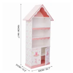 Fantasy Fields Bibliothèque Enfant Swan Lake En Bois Fille Bébé TD-12717A -Pas Cher Mobiliora Magasin bibliotheque 21305963