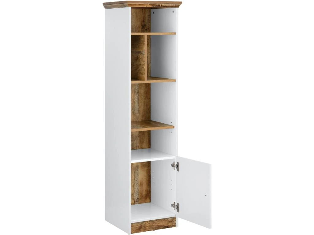 Bibliothèque Castor 5 Ouverte Blanc/chêne 5 Bibliothèque Castor 5 Ouverte Blanc/chêne – Image 3