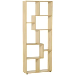 Bibliothèque étagère Zigzag Zéphyr En Bois Naturel