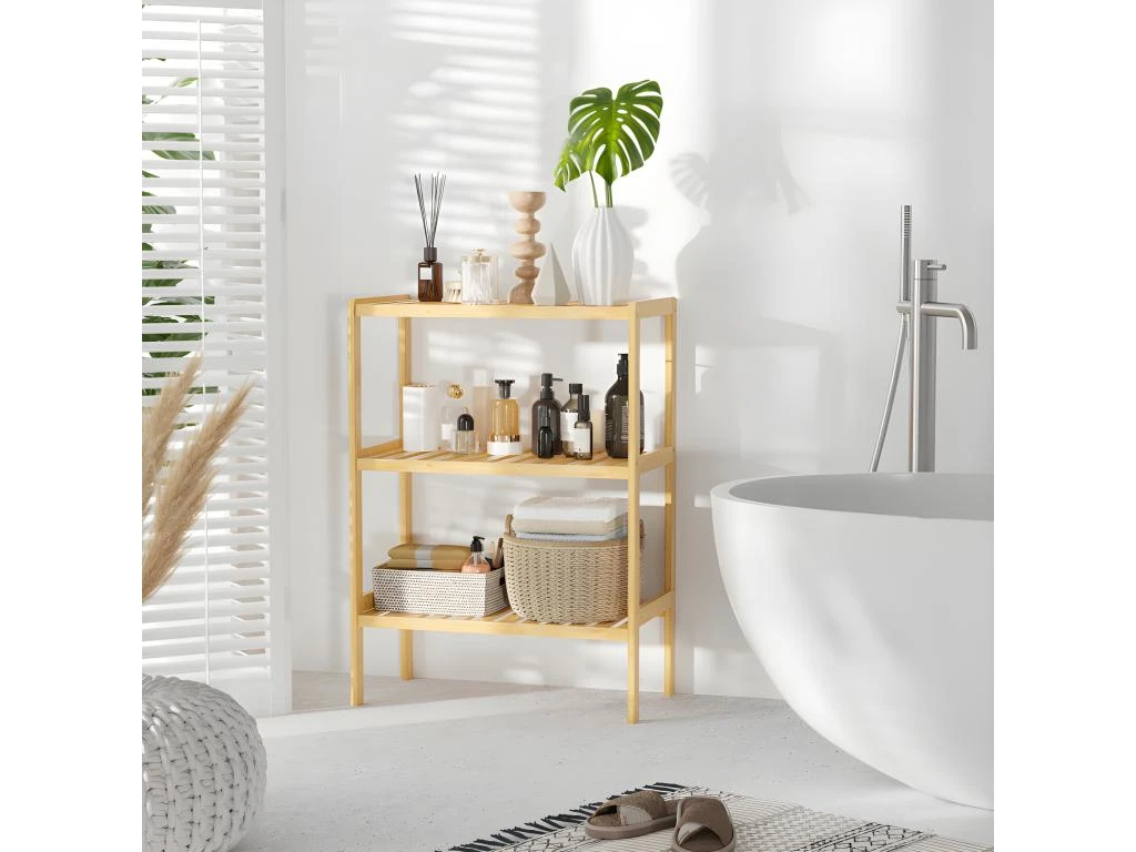 Etagère De Rangement MERITI Bambou 7 Etagère De Rangement MERITI Bambou – Image 5