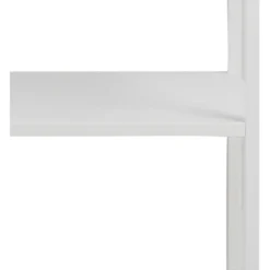 Newcastle Bibliothèque Avec 6 Étagères, Blanc. -Pas Cher Mobiliora Magasin bibliotheque 22083071