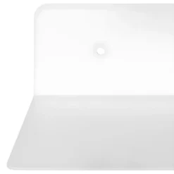 Joliet Étagère Murale, Métal Blanc Mat. -Pas Cher Mobiliora Magasin bibliotheque 22083167