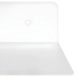 Joliet Étagère Murale, Métal Blanc Mat. -Pas Cher Mobiliora Magasin bibliotheque 22083169