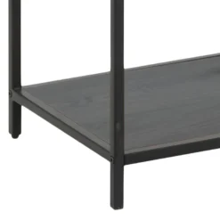 Sea Étagère Avec 4 Tablettes De Rangement Asymétriques, Finition Frêne, Noir. -Pas Cher Mobiliora Magasin bibliotheque 22083253