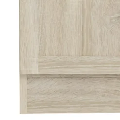 Base Étagère 2 Portes Vitrées Et 2 Portes, Finition Chêne Structuré. -Pas Cher Mobiliora Magasin bibliotheque 22083379