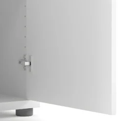 Prisme Armoire De Bureau 2 Portes. Blanc -Pas Cher Mobiliora Magasin bibliotheque 22083551