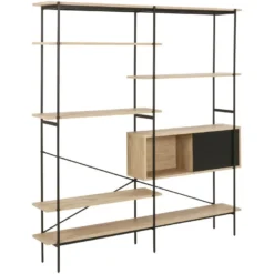 Anora Étagère, Noir.