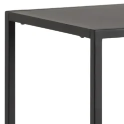 Newcastle Étagère Avec 3 Tablettes De Rangement, Noir. -Pas Cher Mobiliora Magasin bibliotheque 22083797