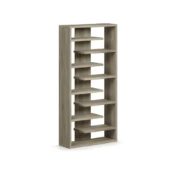 Bibliothèque Large Design, Coloris Bois Collection MIRE -Pas Cher Mobiliora Magasin bibliotheque 22128311