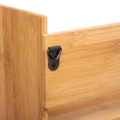 Etagère Murale Bambou Avec Crochets 5five - Bambou -Pas Cher Mobiliora Magasin etagere 13466103