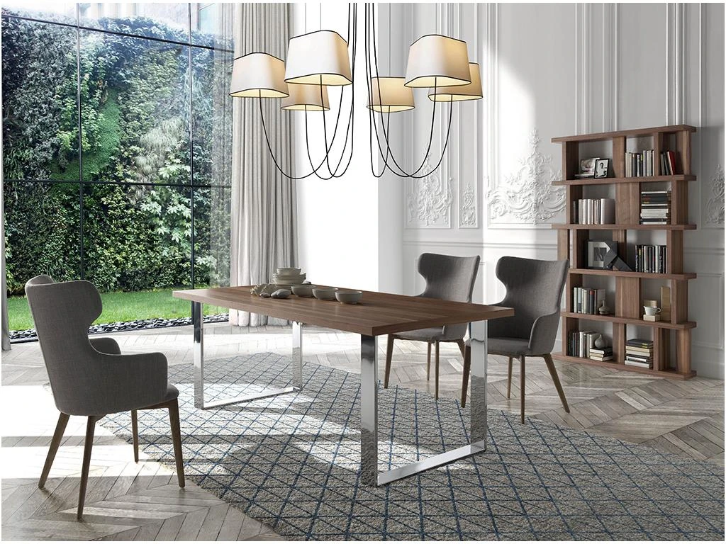 Étagère En Bois Couleur Noyer 3023 ANGEL CERDA 5 Étagère En Bois Couleur Noyer 3023 ANGEL CERDA – Image 3