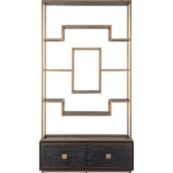 Étagère Hunter 2 Tiroirs 9 Étagère Hunter 2 Tiroirs -Pas Cher Mobiliora Magasin etagere 15175715