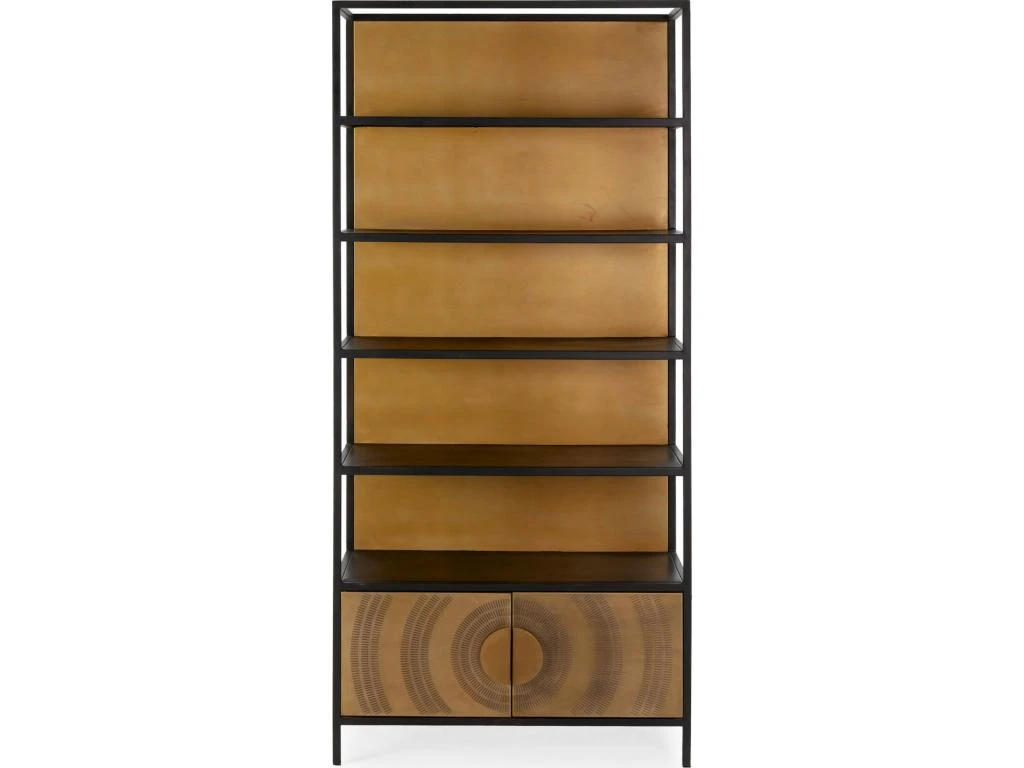 Étagère Métal -- Doré/Noir 7 Étagère Métal -- Doré/Noir – Image 5