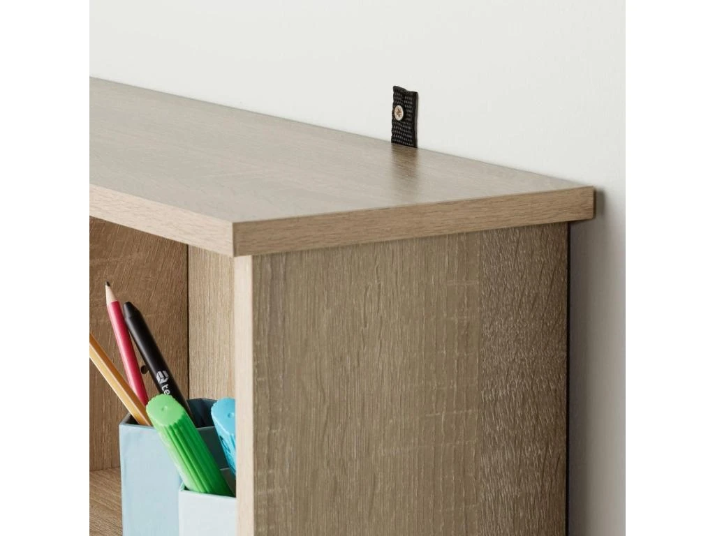 Armoire étagère Bibliothèque Rangement CD / DVD Meuble De Rangement 136,5 Cm Marron 08_0000232 6 Armoire étagère Bibliothèque Rangement CD / DVD Meuble De Rangement 136,5 Cm Marron 08_0000232 – Image 4