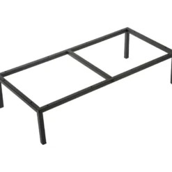 Pied En Métal Pour Étagère "Mix N' Modul" 67cm Noir