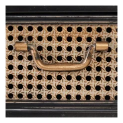 Etagère 4 Niches 1tiroir Noir Marron/Métal - AZZARI 11 Etagère 4 Niches 1tiroir Noir Marron/Métal - AZZARI -Pas Cher Mobiliora Magasin etagere 17628329