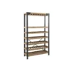 Étagère Pour Bouteilles En Bois/Métal - WINE -Pas Cher Mobiliora Magasin etagere 17789367
