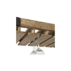 Étagère Pour Bouteilles En Bois/Métal - WINE -Pas Cher Mobiliora Magasin etagere 17789375