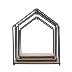 Etagère Filaire En Forme De Maison (Lot De 3) -Pas Cher Mobiliora Magasin etagere 18066343
