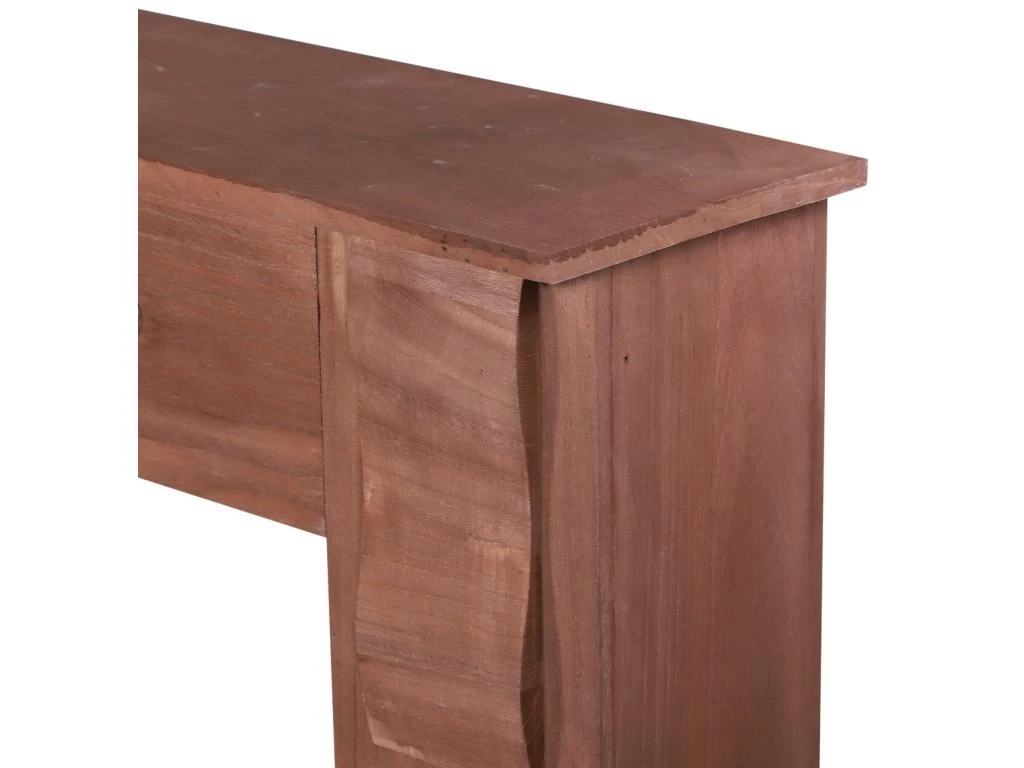 Cadre Cheminée Décoratif Bois Marron Clair Rustique 98x97x22,5 7 Cadre Cheminée Décoratif Bois Marron Clair Rustique 98x97x22,5 – Image 5