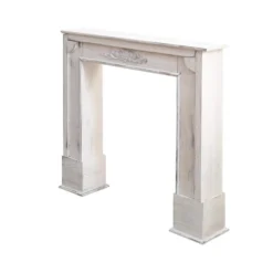 Cadre Decoratif Encadrement Cheminee Bois Gris Shabby 100x105x21 -Pas Cher Mobiliora Magasin etagere 18400735