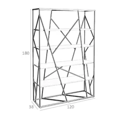Étagère En Acier Noir Et Bois De Noyer 3103 ANGEL CERDA 15 Étagère En Acier Noir Et Bois De Noyer 3103 ANGEL CERDA -Pas Cher Mobiliora Magasin etagere 18427609
