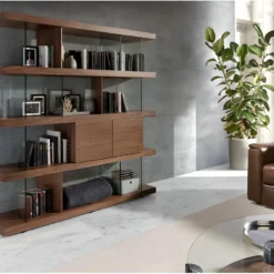 Étagère En Noyer Et Verre 3072 ANGEL CERDA 12 Étagère En Noyer Et Verre 3072 ANGEL CERDA -Pas Cher Mobiliora Magasin etagere 18435827