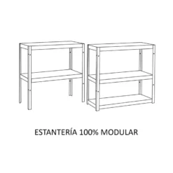Étagère Réglable De Rangement à 4 Niveaux Catter House Max Pro 60x30x148 Cm Charge Lourde 240 Kg Cadre Acier Galvanisé 9 Étagère Réglable De Rangement à 4 Niveaux Catter House Max Pro 60x30x148 Cm Charge Lourde 240 Kg Cadre Acier Galvanisé -Pas Cher Mobiliora Magasin etagere 19434087