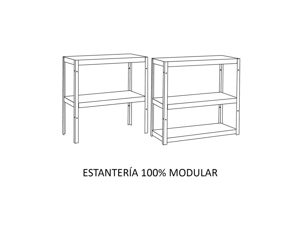 Étagère Réglable De Rangement à 4 Niveaux Catter House Max Pro 60x30x148 Cm Charge Lourde 240 Kg Cadre Acier Galvanisé 5 Étagère Réglable De Rangement à 4 Niveaux Catter House Max Pro 60x30x148 Cm Charge Lourde 240 Kg Cadre Acier Galvanisé – Image 3