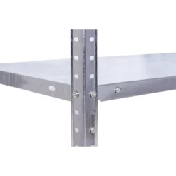 Étagère De Rangement à 4 Niveaux Catter House Nils Solid 137 70x30x137 Cm Charge Lourde 200 Kg Cadre En Acier Galvanisé -Pas Cher Mobiliora Magasin etagere 19434117