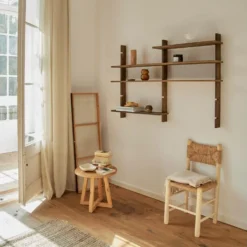 Etagère Modulaire En Bois De Couleur Marron Vielli -Pas Cher Mobiliora Magasin etagere 19882455