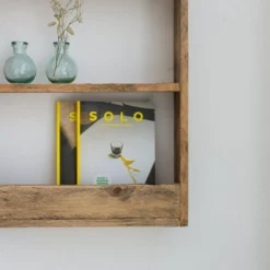 Etagère En Bois De Couleur Marron 60 Cm 13 Etagère En Bois De Couleur Marron 60 Cm -Pas Cher Mobiliora Magasin etagere 19887543