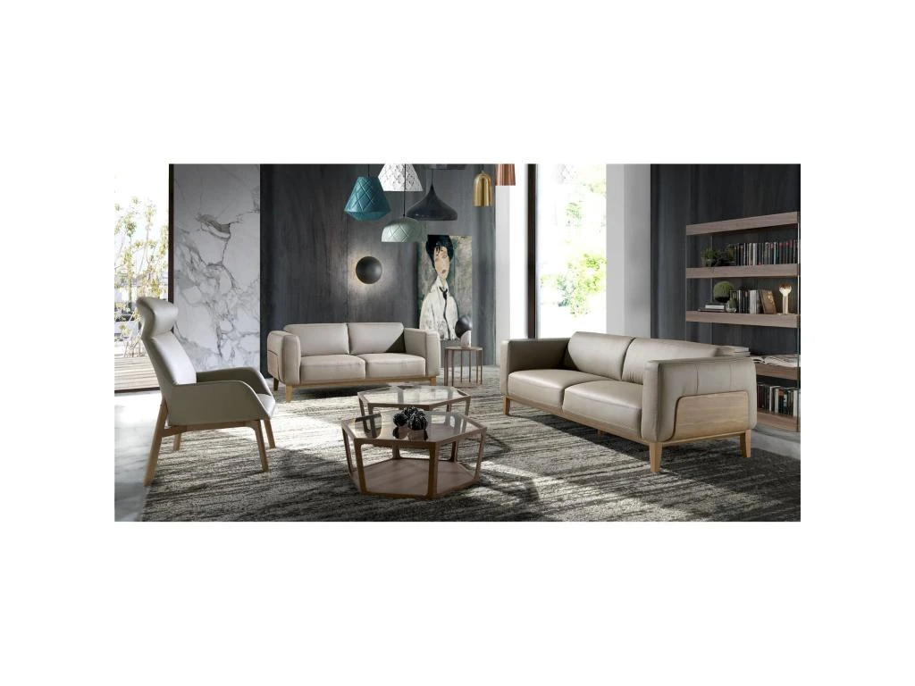 Étagères Bois Et Côtés Verre Trempé 4 Étagères Bois Et Côtés Verre Trempé – Image 2