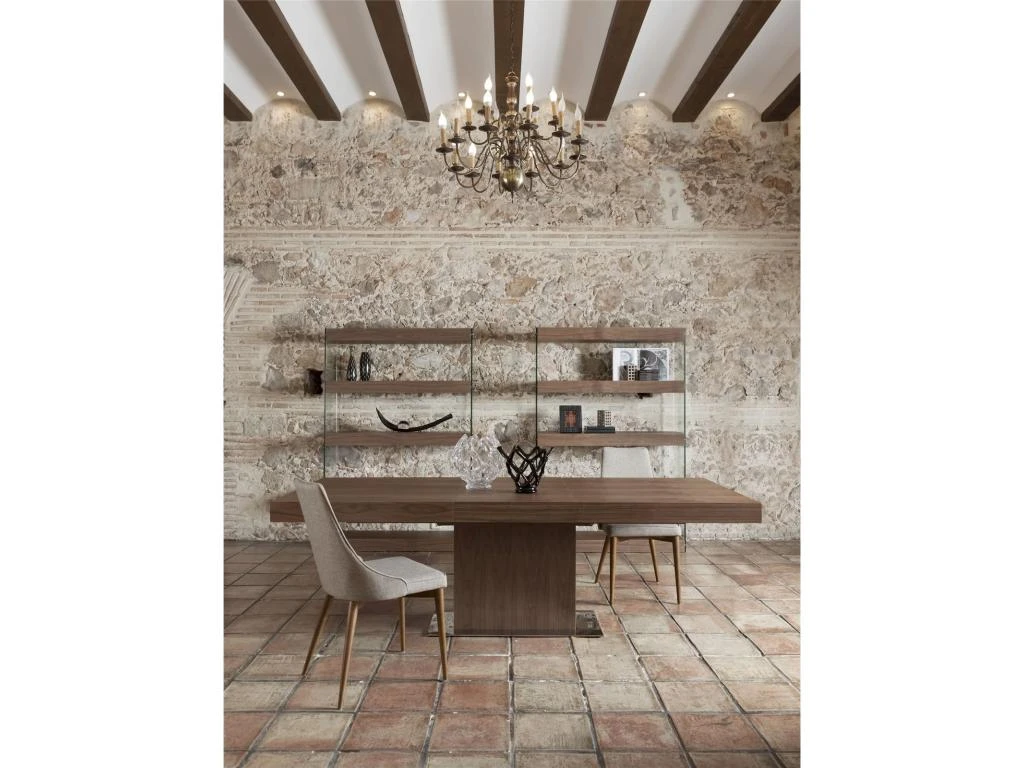 Étagères Bois Et Côtés Verre Trempé 7 Étagères Bois Et Côtés Verre Trempé – Image 5