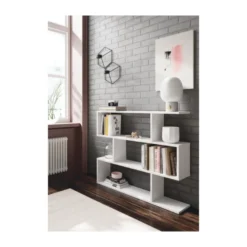 Étagère Basse De 3 Niveaux L110 X H97cm 11 Étagère Basse De 3 Niveaux L110 X H97cm -Pas Cher Mobiliora Magasin etagere 21044291